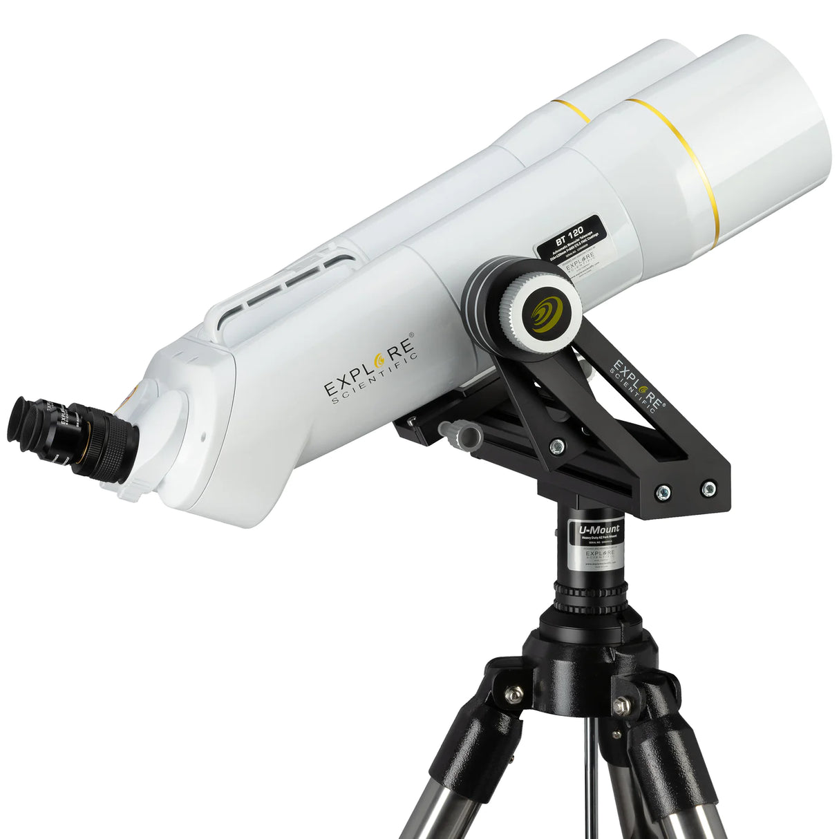 Explore Scientific BT-120 SF Large Binoculars with 62 Degree LER Eyepieces | 01-14230 | 811803033955