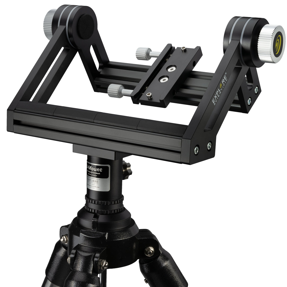 Explore Scientific U-Mount and field tripod for the BT-150, full assembly | 01-14310