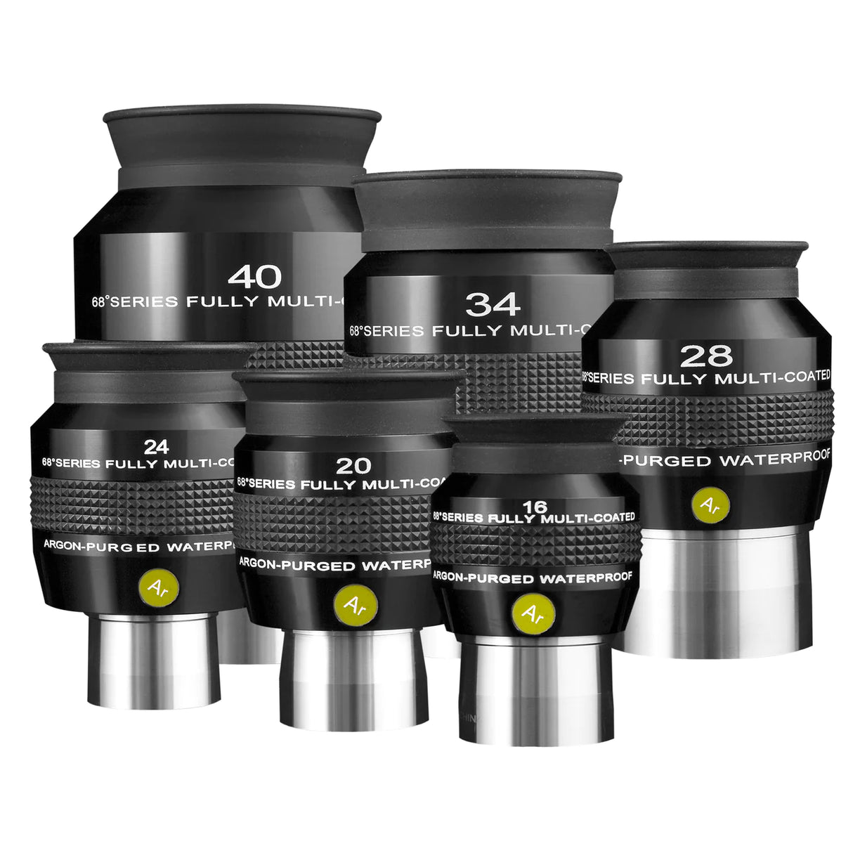 Explore Scientific 68° Series 2" 34mm Waterproof Eyepiece | EPWP6834–01 | 812257010509