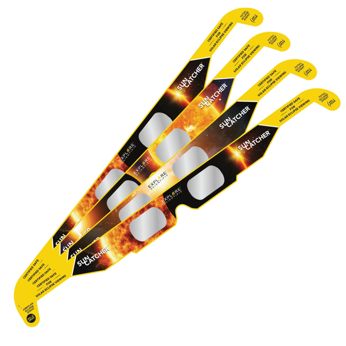 Sun Catcher Solar Eclipse Glasses | 4-pack