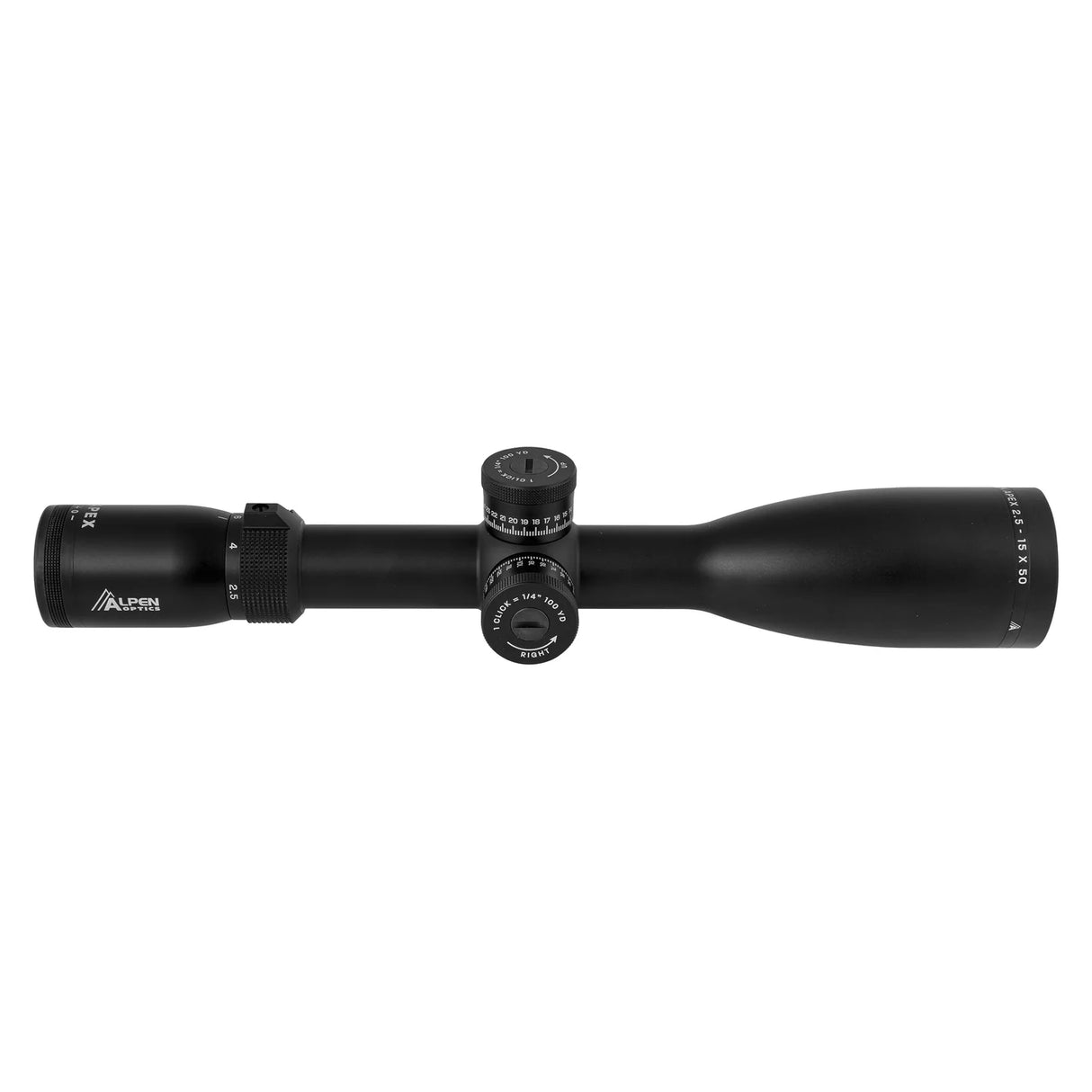 Alpen Apex 2.5-15x50 WBDC-A Riflescope | 4012 | 811803031500