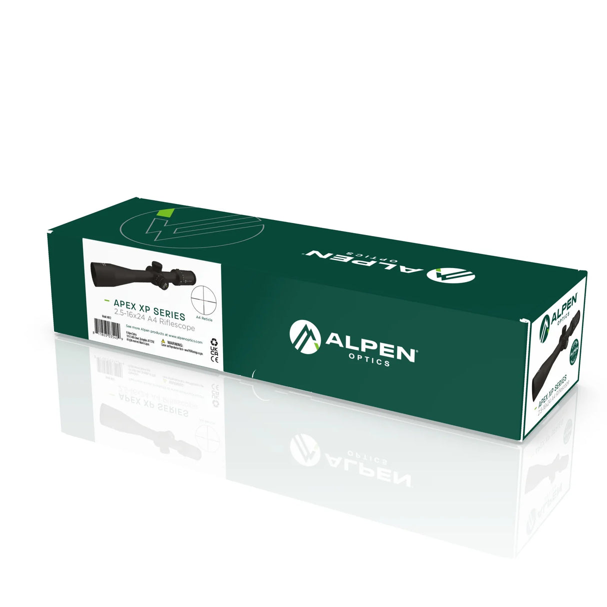 Alpen XP 2.5-16x42 A4 Riflescope with SmartDot | 6012 | 811803035409