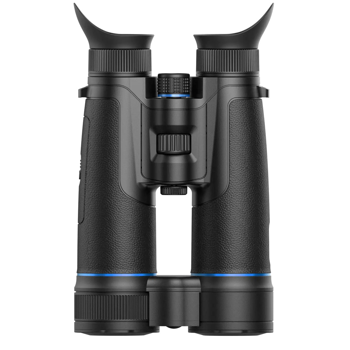 Guide DN70M 2.0 binocular showing the dual objectives — 25mm thermal and 70mm 4K digital lens