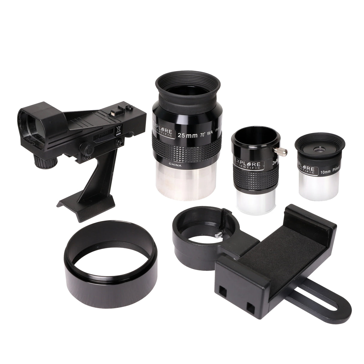 Explore Scientific 8" f/5.9 Dobsonian Telescope (Ruby Red) | ES-ON20859RR | 81180303660