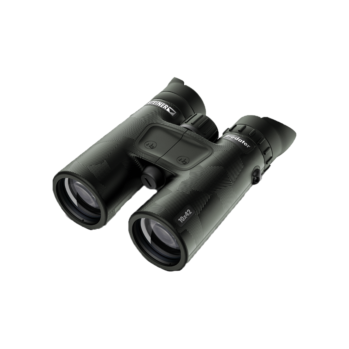 Steiner Predator 10x42 hunting binocular, side profile view