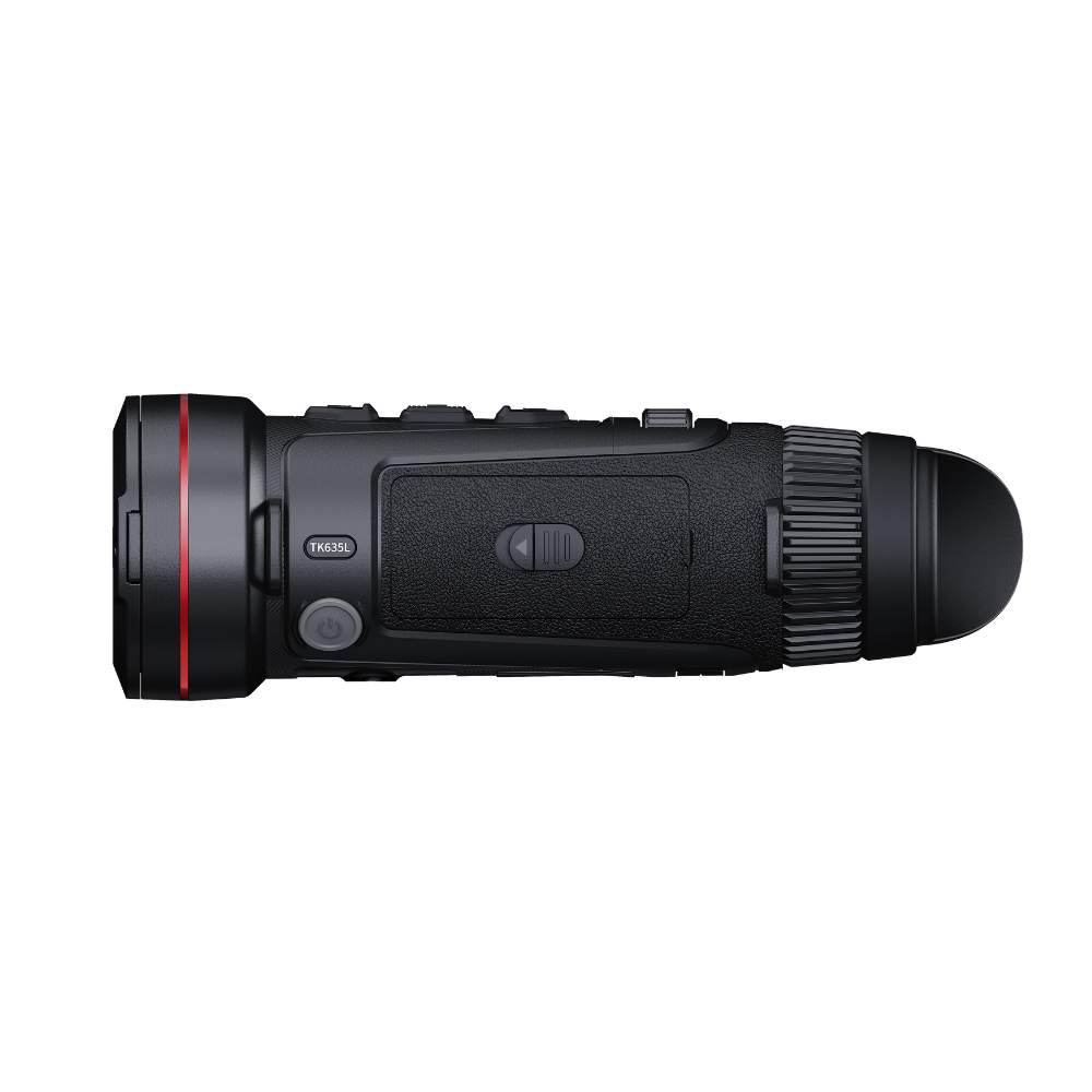 Guide Kodiak TK635L 3.0 seen from the objective end, showing the up, menu and down control keys on top