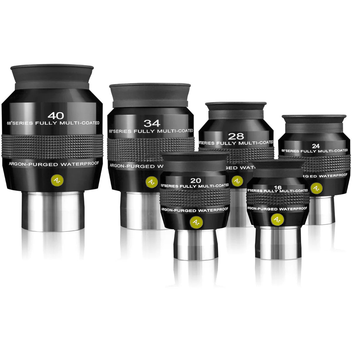 Explore Scientific 68° Series 1.25" 20mm Waterproof Eyepiece | EPWP6820–01 | 812257010530