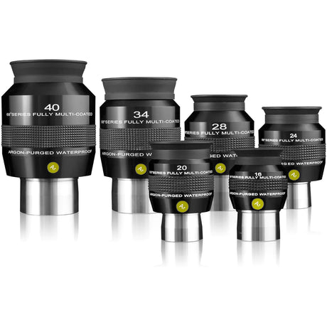 Explore Scientific 68° Series 1.25" 20mm Waterproof Eyepiece | EPWP6820–01 | 812257010530