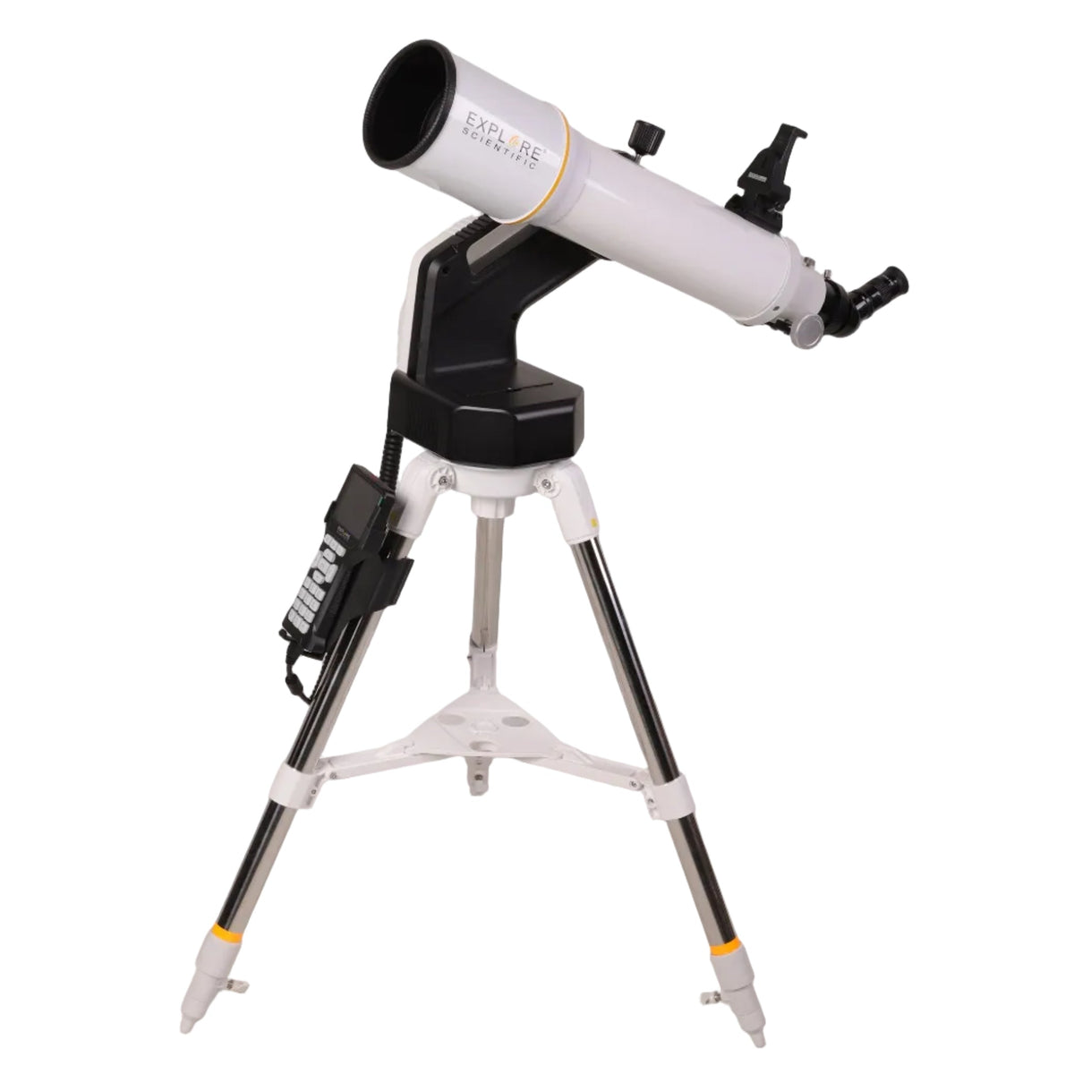 Sidara Pro 102 package from the tube side: 102mm refractor on the Sidara Pro GoTo mount and tripod