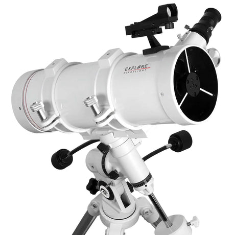 Explore FirstLight 114mm f/4.3 Newtonian Telescope with EQ3 Mount | FL-N114500EQ3 | 812257018079