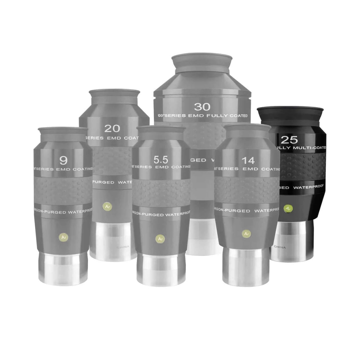 Explore Scientific 100° Series 2" 25mm Waterproof Eyepiece | EPWP10025–01 | 812257013852