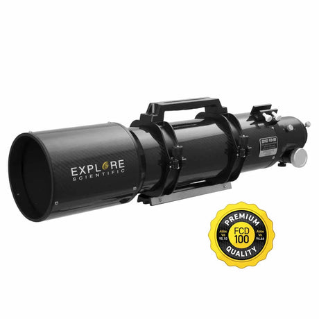 Explore Scientific ED102 102mm f/7 FCD100 Triplet Telescope in Carbon Fiber | FCD100-10207-CF-01 | 811803034402