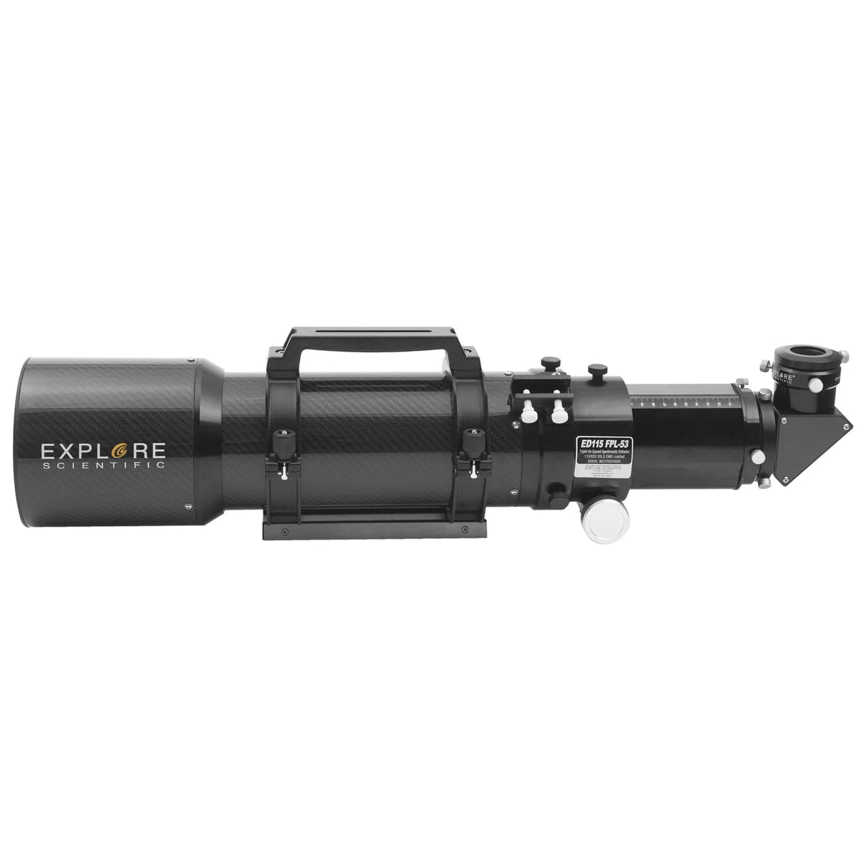 Explore Scientific ED115 FPL53 115mm f/5.5 Triplet Carbon Fiber Refractor | FPL53-115CF-01 | 812257017638