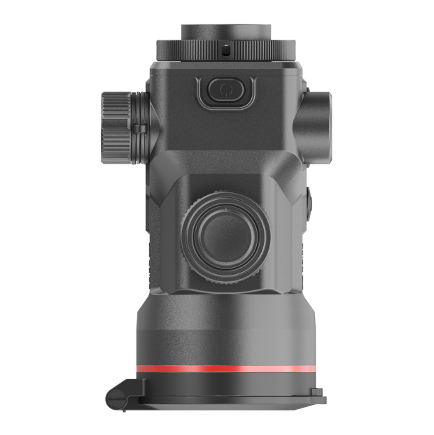 Guide TB1260LS HD thermal clip-on with bell-mount adapter for objective installation on a daylight rifle scope