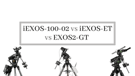 iEXOS-100-02 vs iEXOS-ET vs EXOS2-GT