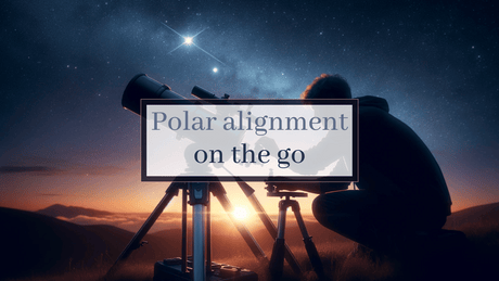 Polar Alignment on the Go