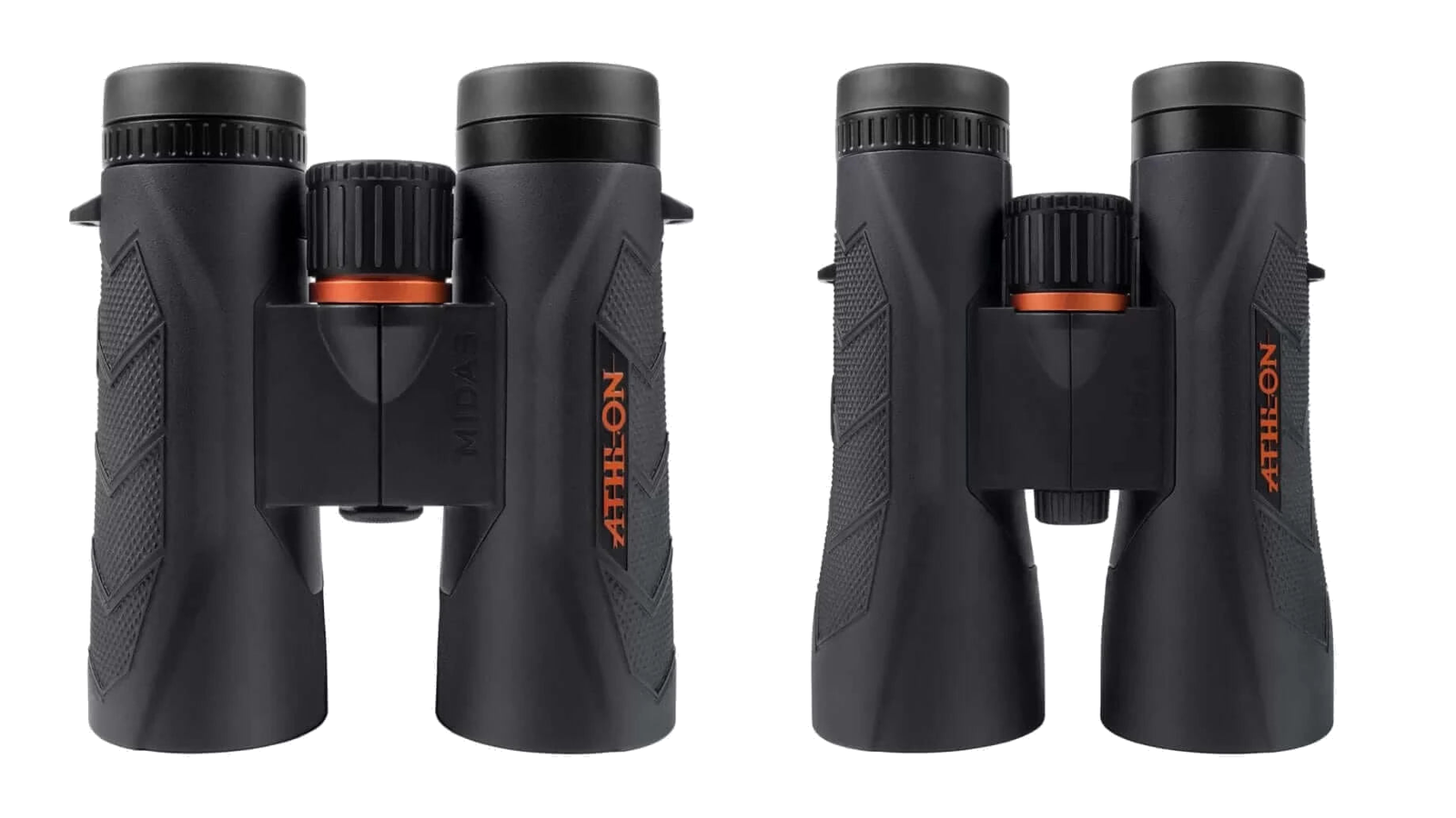 Athlon Midas G2 UHD 10x42 and 10x50 binoculars compared side by side