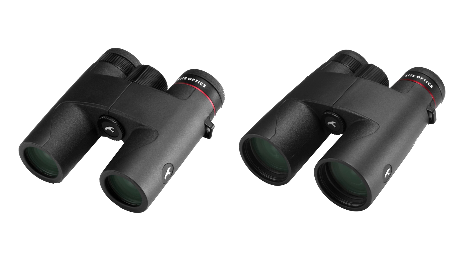 Kite Optics Lynx HD+ 8x30 and 8x42 binoculars compared side by side for the 8x32 vs 8x42 decision