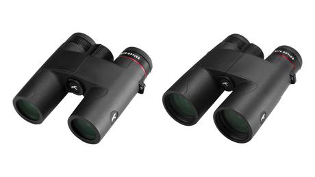 Kite Optics Lynx HD+ 8x30 and 8x42 binoculars compared side by side for the 8x32 vs 8x42 decision