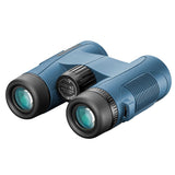 Hawke Endurance ED Marine 7x32 binocular, rear view showing twist-up eyecups, central focus wheel and 7x32 eyecup markings