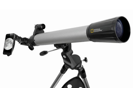 National Geographic 70mm Silver Carbon Fiber Refractor Telescope | 80-40071CF | 8122570144150