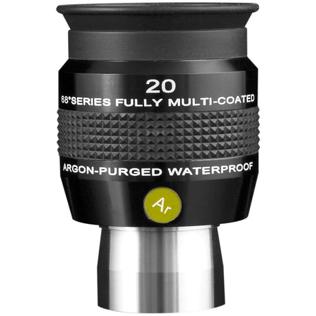 Explore Scientific 68° Series 1.25" 20mm Waterproof Eyepiece | EPWP6820–01 | 812257010530