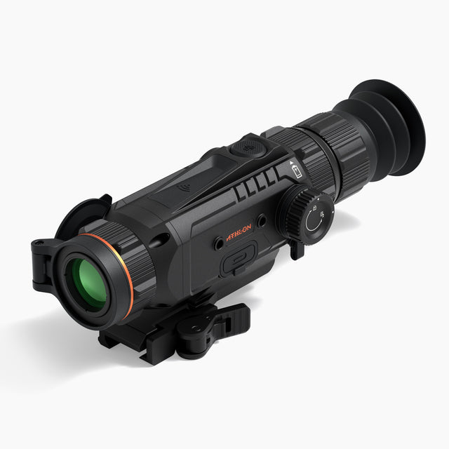 Athlon Optics Cronus ATS Pro 25P-250 compact thermal scope with Picatinny mount front view