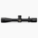 Athlon Ares HLR 2.5-15x42 riflescope top-down view showing elevation turret cap, side parallax focus, and 30mm tube