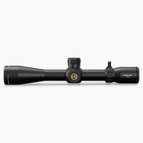 Athlon Ares HLR 2.5-15x42 MIL riflescope top-down view showing elevation turret, side parallax focus, and 30mm tube