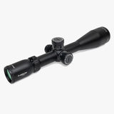Athlon Midas BTR Gen2 HD 4.5-27x50 riflescope eyepiece view showing fast-focus ring and magnification adjustment