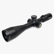 Athlon Midas BTR Gen2 HD 4.5-27x50 riflescope front three-quarter view showing 50mm objective, exposed MIL turrets, and side focus knob