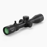 Athlon Midas HMR Gen2 2-12x42 MIL angled view showing 42mm objective lens and magnification ring