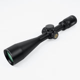 Athlon Argos HMR BDC 600A IR 4-20x50 riflescope three-quarter view showing matte black body and 50mm objective
