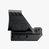 Athlon Midas Beam TSR1 red dot sight side profile showing RMR-style mount and 1.77-inch overall length