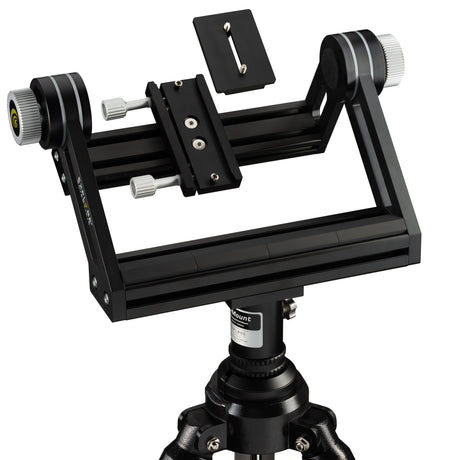 Explore Scientific U-Mount fork head with friction adjustment hand wheels | 01-14310