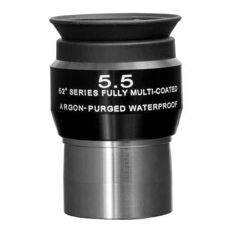 Explore Scientific 62° Series 1.25" 5.5mm Waterproof Eyepiece | EPWP6255LE-01 | 812257018680