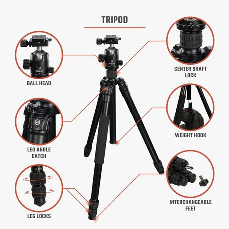 Athlon Midas AL28 Tripod | 706009| 813869022812