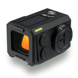 Alpen Argus LT 1x20 red dot sight paired with the included high mount showing adapter base and Torx hardware