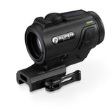 Alpen Nevada LT 3x24 prism scope rear view showing the adjustable diopter eyepiece and ocular lens