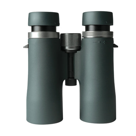 Alpen Apex XP 8x42 ED binoculars, rear view with the twist-up eyecups extended