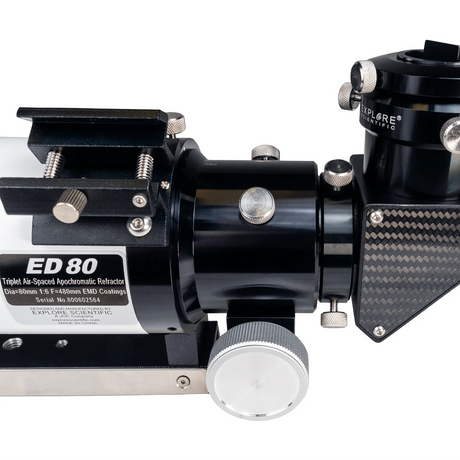 Explore Scientific ED80 80mm f/6 Triplet Refractor Telescope | ES-ED0806-02 | 811803034358