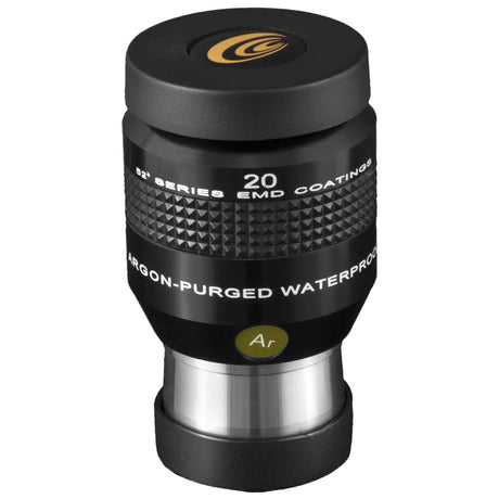 Explore Scientific 52° Series 1.25" 20mm Waterproof Eyepiece | EPWP5220-01 | 811803030053
