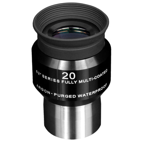 Explore Scientific 62° Series 1.25" 20mm Waterproof Eyepiece | EPWP6220LE-01 | 812257018642