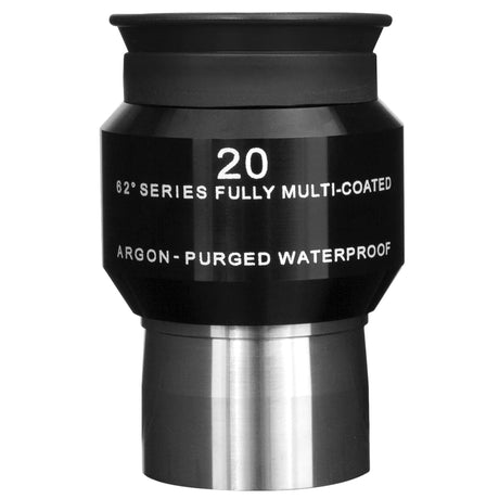 Explore Scientific 62° Series 1.25" 20mm Waterproof Eyepiece | EPWP6220LE-01 | 812257018642