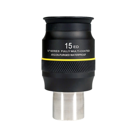 Explore Scientific 72° ED Series 15mm waterproof eyepiece with 1.25" barrel