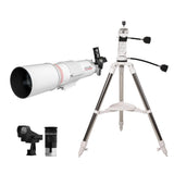 FirstLight 80mm refractor and Sidara Nano package: tube, Nano mount on tripod, red dot finder and eyepiece