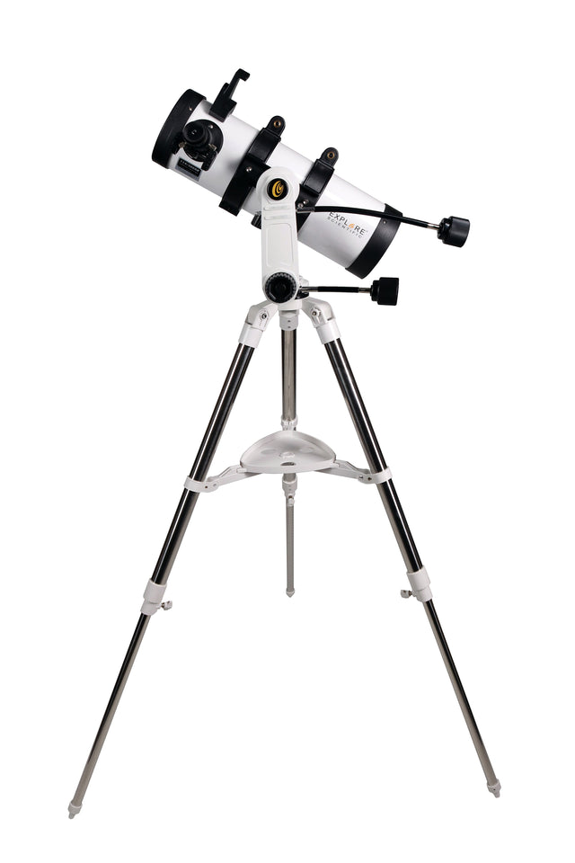 Explore Scientific Sidara Nano 114 — 114mm Newtonian reflector telescope on Nano alt-az mount with tripod