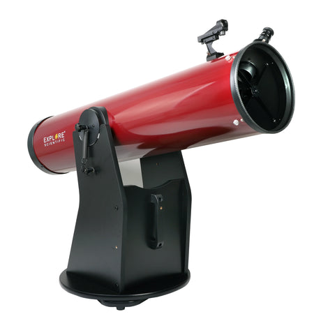 Explore Scientific 8" f/5.9 Dobsonian Telescope (Ruby Red) | ES-ON20859RR | 81180303660