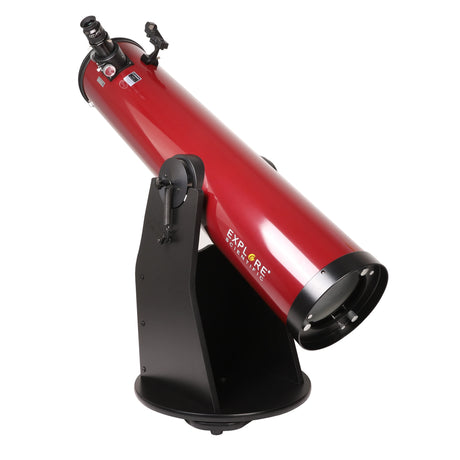 Explore Scientific 8" f/5.9 Dobsonian Telescope (Ruby Red) | ES-ON20859RR | 81180303660