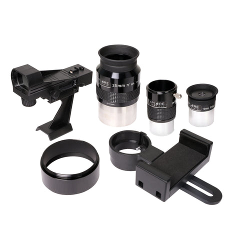 Explore Scientific 8" f/5.9 Dobsonian Telescope (Ruby Red) | ES-ON20859RR | 81180303660